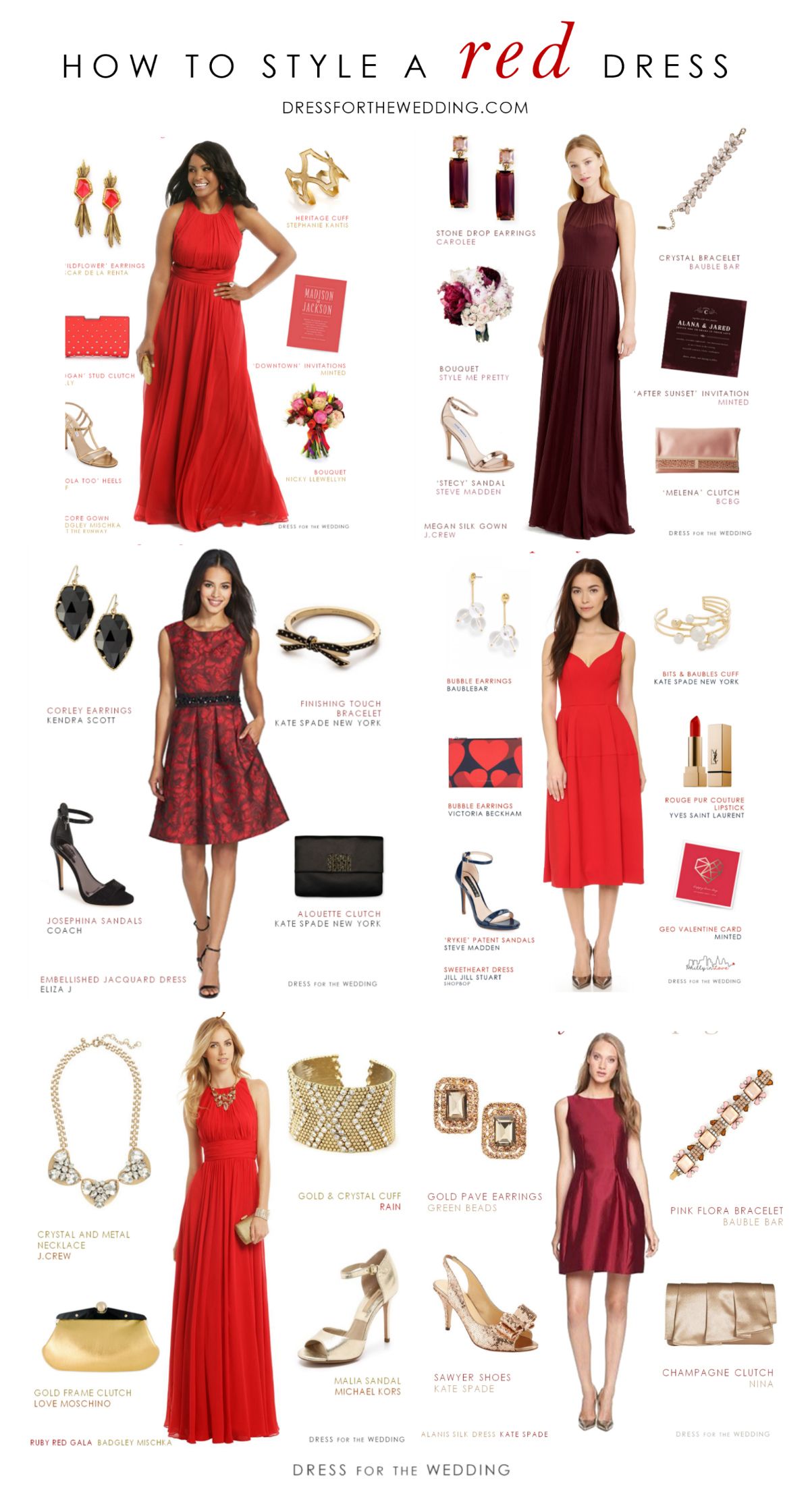 Red Sundress Outfit Ideas
